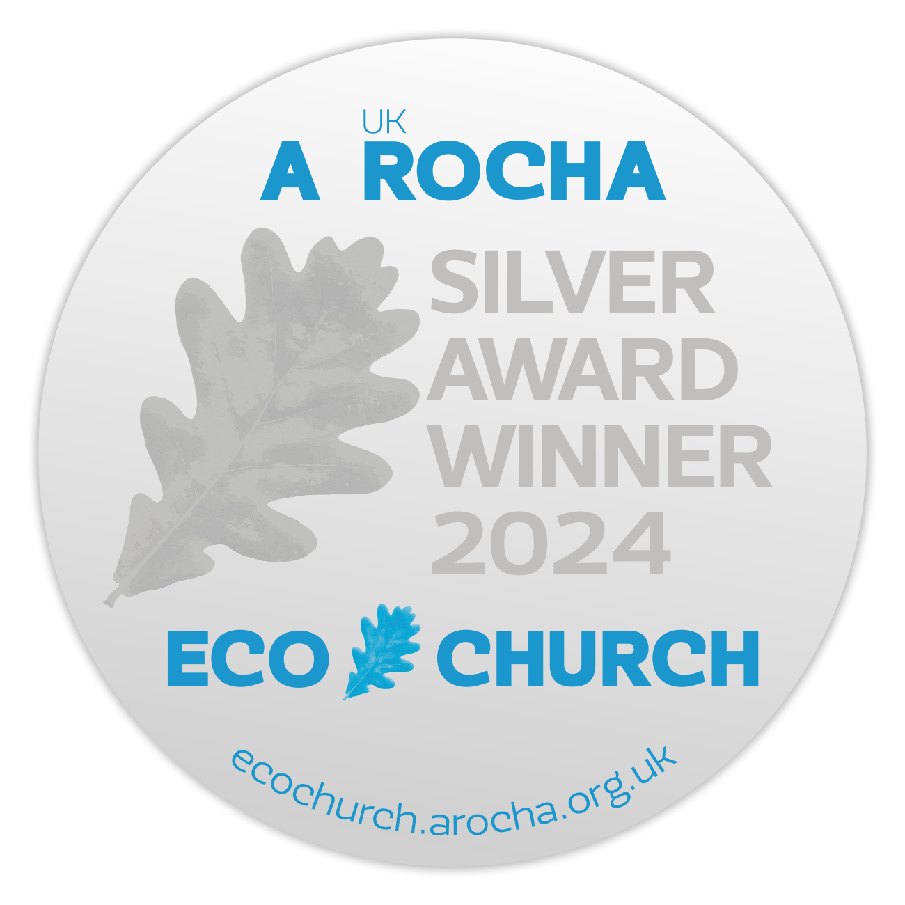 A Rocha UK Eco Church Silver Award Winner 2024